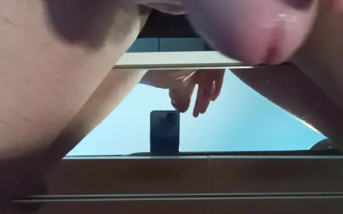 TheGoldenDom: Cum on Mirror so You Get the Double View