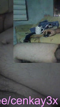 Stepdaddy Bear Masturbates with a Cigarette in His Mouth and Cums