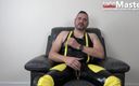 English Leather Master: Step Uncle Changes Into Rubber Gear and Jerks His Uncut...