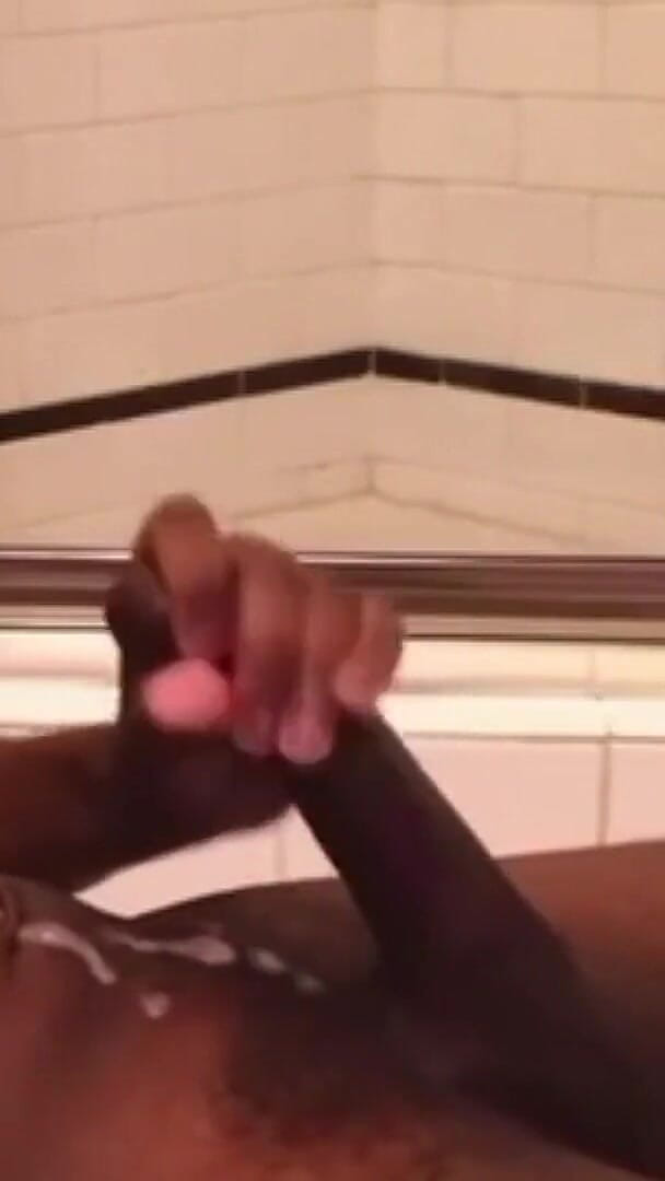 Wanking my big dick huge cumshot (Big black cock BBCee) Wanking my big dick huge cumshot (Big black cock BBCee)