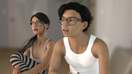 Maayon Plays: Üvey kız kardeşimle evde tek başına tatil - dolanıyor