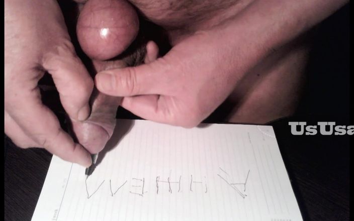 UsUsa for Men: 用我的阴茎写名字