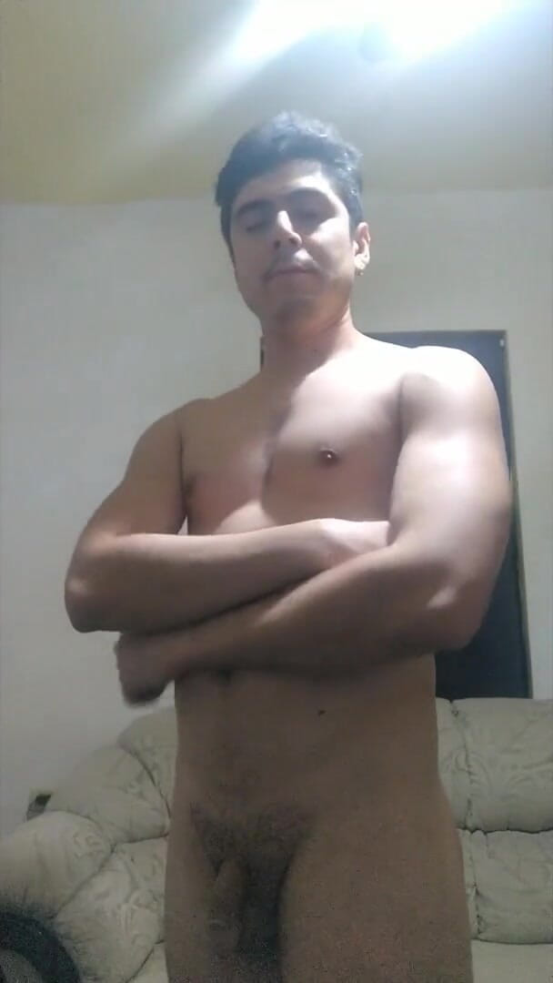 Tabasco Jake: Sexy Man Enjoying His Naked Hot Body with a Flaccid...