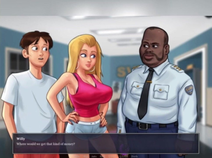 3DXXXTEEN2 Cartoon: Gerçekten büyük göt tıkacı. 3 boyutlu porno çizgi film seks