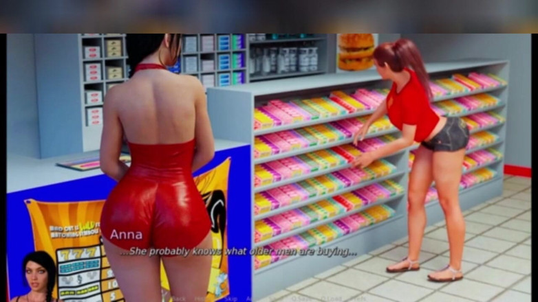 3DXXXTEEN2 Cartoon: Anna nimmt papis schlong über Sonnys Weenie. 3D-porno, cartoon-sex