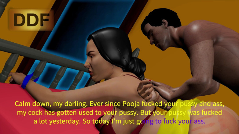 Dark desi fantasy: Pooja, bhabhi pulpeuse S5_ep_07, bhabhi et monstre