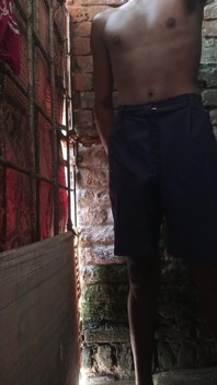 Indian Tamil Boy Ready to Bathing Video