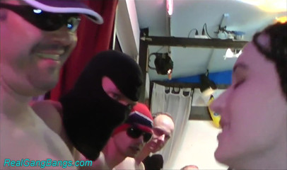 Real gangbangs: German emo girls first gangbang