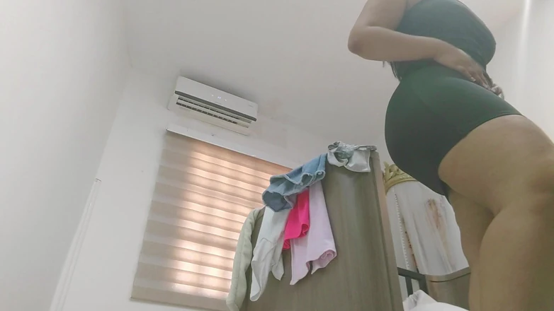 irina69star: Catching My Ass Stepmom Changing Her Clothes