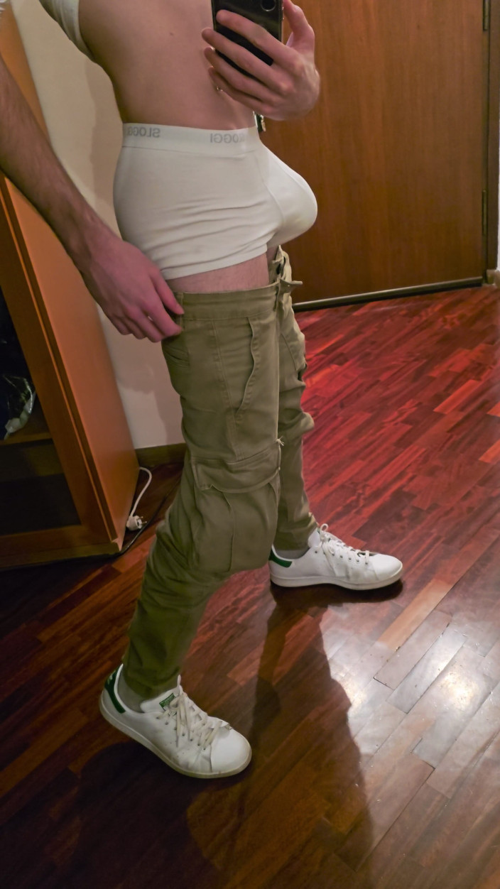eighteentwink: Il sensuale rituale allo specchio di un twink di 19 anni -...