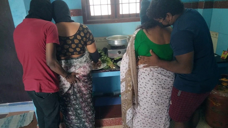 Benita sweety: Cooking Hot Sex Couple Swapping