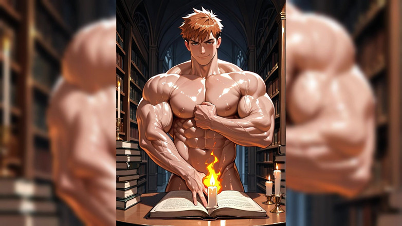 Erotic Man: Hairless Muscle Hunks Ai Slideshow