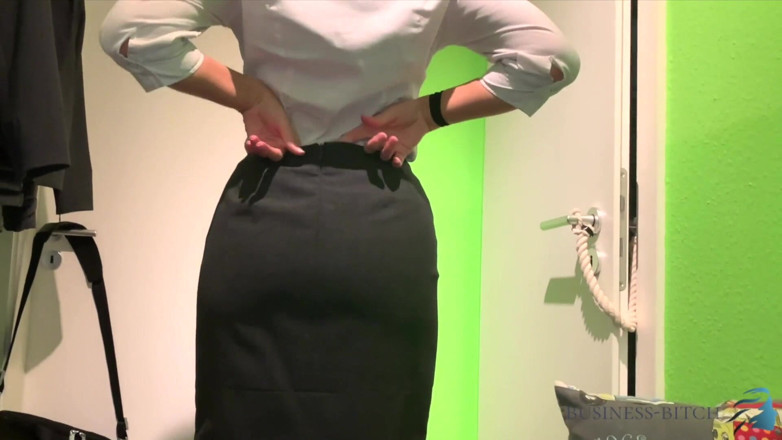 Business Bitch: Geschäftsfrau sex in nylons, zusammenstellung