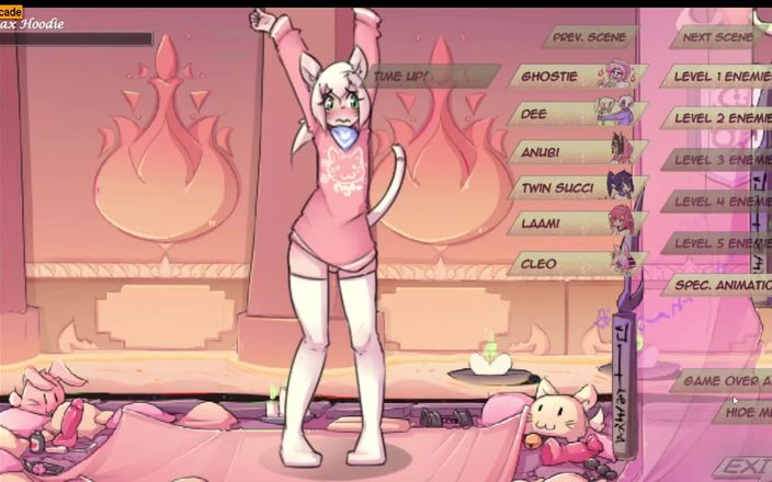 LewdArcade: Max精灵演示 第2级完整画廊游戏玩（有更好的视图）所有性爱场景合集