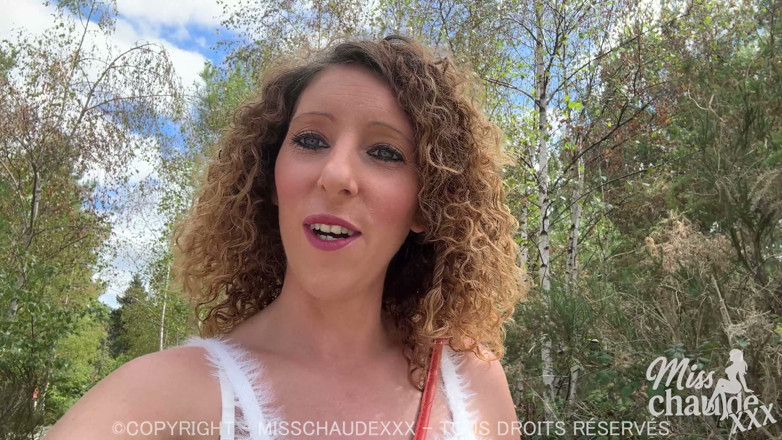Misschaudexxx: A Slut Gets Fucked in the Forest by a Stranger...