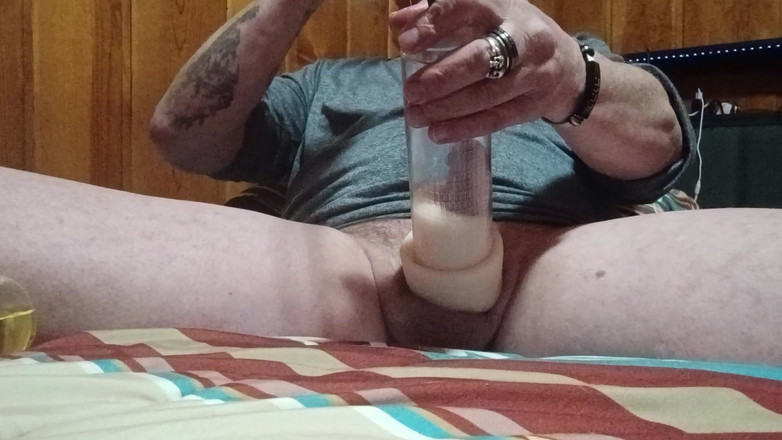 Cum dz nutx: Novo vibrador de pau e bomba de buceta