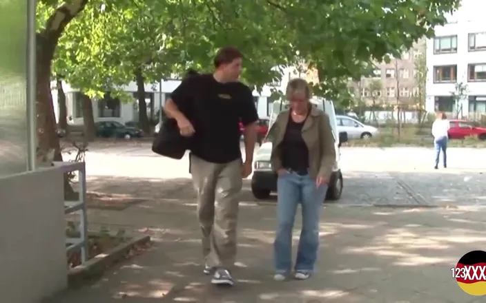 123XXX - Fucked Amateurs in Germany!: Blonde MILF Picked up on a Bus Station for Sex...