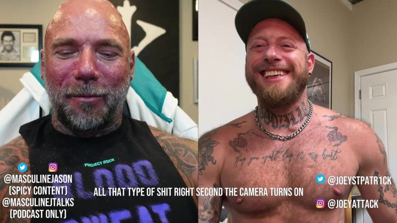 Raw and Uncensored with Masculine Jason: Porno yıldızı itirafları - joey st. patrick bölüm 178