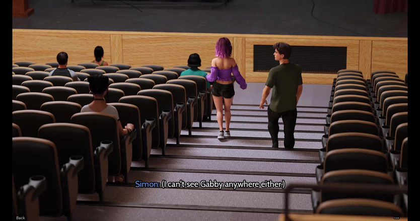 Johannes Gaming: Freshwoman #10 - Julia Memberikan Simon Blowjob Di Bawah Meja.