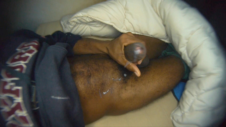 Dorian DomTop: 흑인 대물 자위