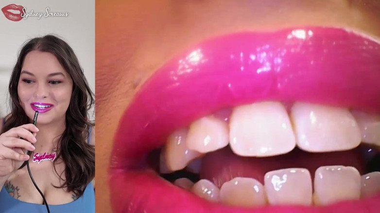 Sydney screams fetish: Deep Inside Sydney's Mouth - Sydney Screams Shows off Mouth, Tongue,...