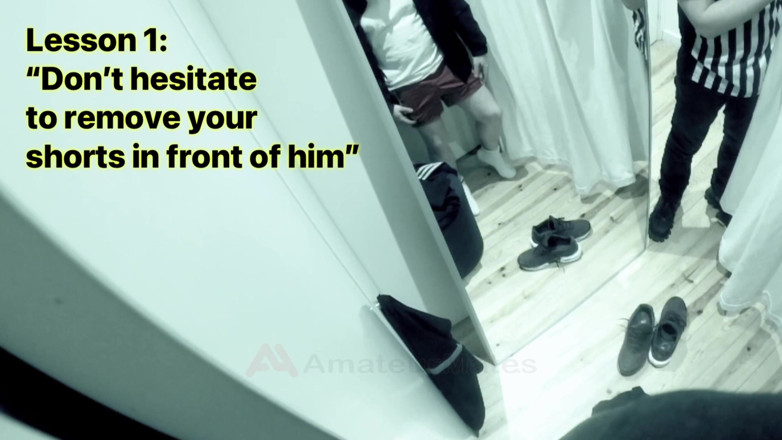 AmateurMates: How to Seduce a Young Salesman in the Fitting Room