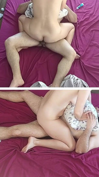 Pareja Amateur Teniendo Sexo Loco En El Dormitorio.