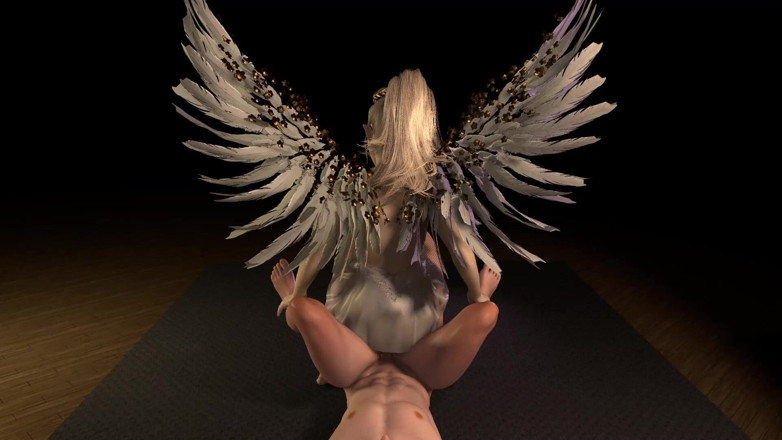 Wraith ward: Seks dubur dengan awek Geeky Angel
