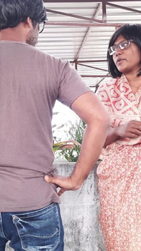 Indian Perfect Figure Lady on Roof top Sex - Outdoor Desi Chudai