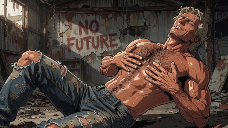 Erotic Man: Håriga bröst män animering