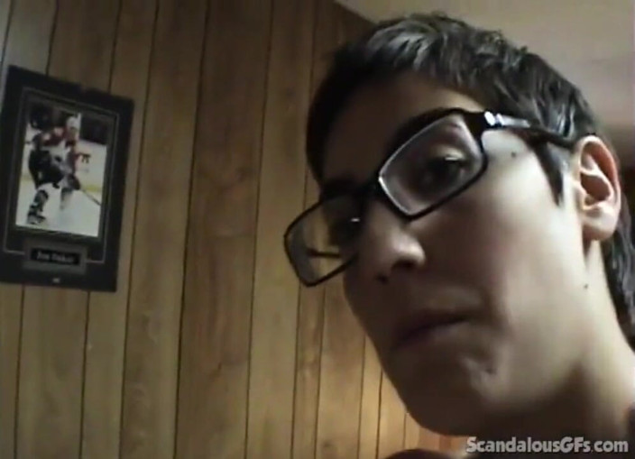 Scandalous GFs: Sexy girlfriend found cheating and fucking at the basement