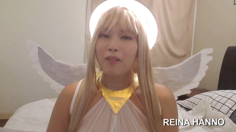 Reina Hanno: Angel Reina Hanno dazzles với halo và tinh dịch thần...