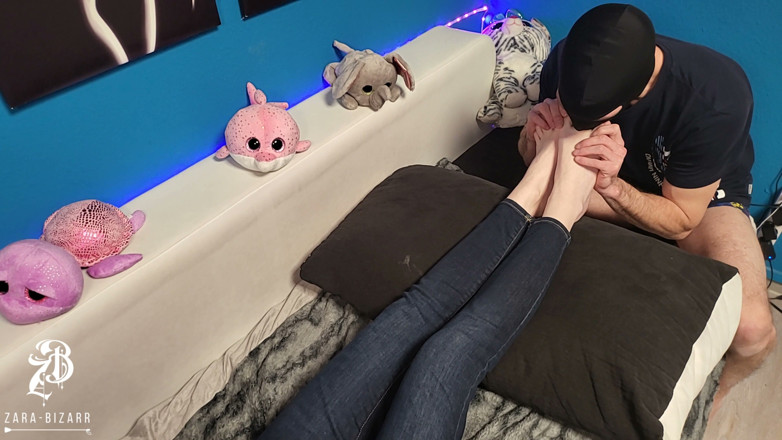 Zara Bizarr: Swallow His Sperm - Cuckold Deeply Humiliated