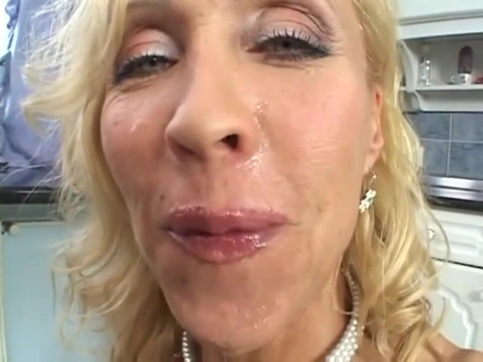 Milf in Love: My girlfriend one big boobs blonde sexy milf
