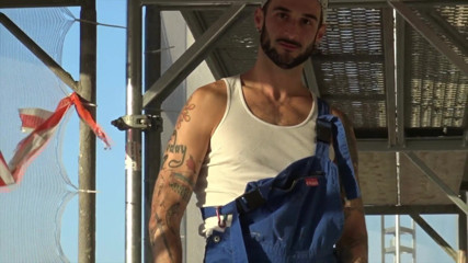 Gaybareback: Fucked by striaght worker bareback