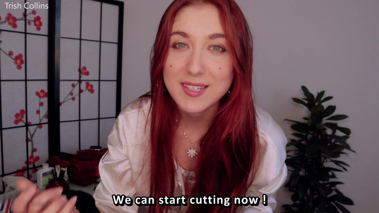 Madelaine Rousset: Asmr JOI (french with Subs) - the Barber Shop.