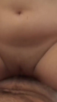 I can't wait to cum on the face of this sexy brunette with natural tits and wet pussy jumping on my cock