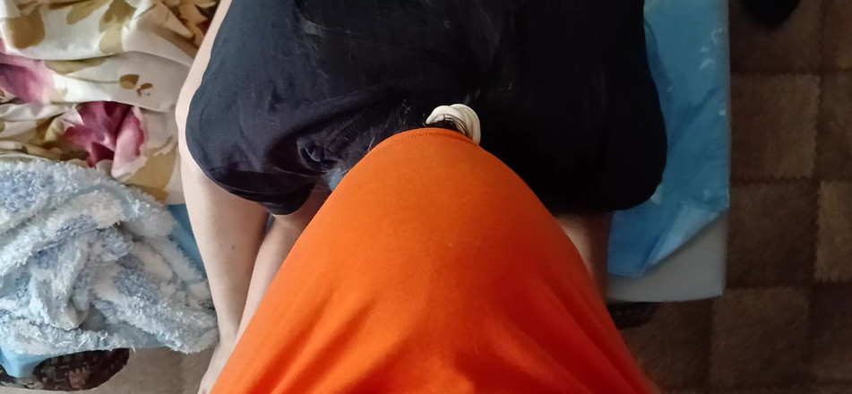 Lesbian-illusion: Ik lik het poesje van mijn milf stiefzus zodat ze...
