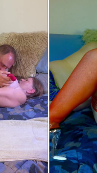 Supergranny: Dildo fodendo super puta