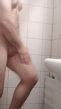 I Shave My Cock and Balls and Shower After That.