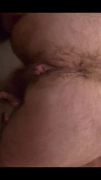 Just Pushing Out a Load From My Hairy Ass