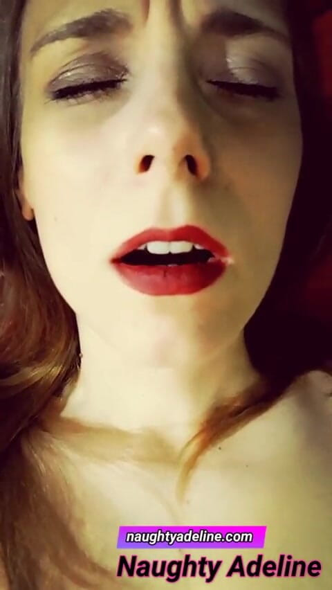 Naughty Adeline: แตกข้างในหีฉัน!