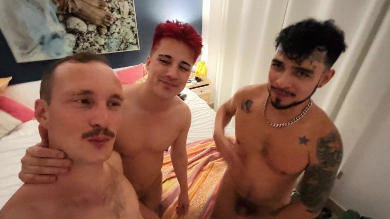 Axel Blaise: Two Tops Take Turns Fucking Me: POV Threesome with Maxence...
