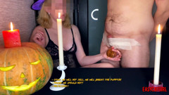 AnnyCandyPainboy: La strega ha spremuto le palle del suo schiavo e...