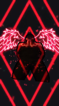 Naked Angel with a Hard Dick