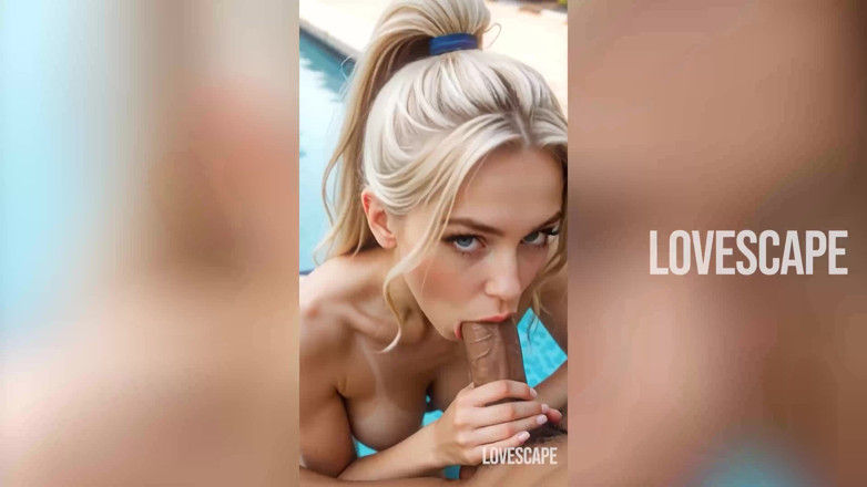 Lovescape: Un tip de la piscină o fute pe gospodina infidelă...