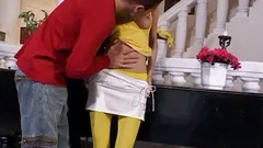 Aquela fofa loira húngara está fora com seu amigo Andy Stone