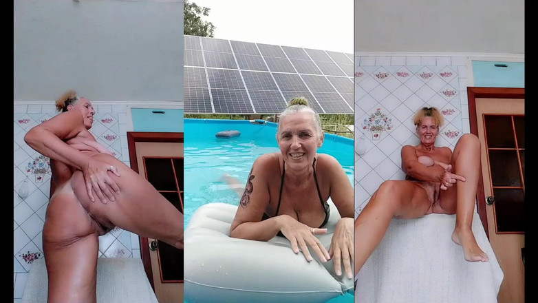 Lukerya: Calda casalinga Lukerya in vacanza vicino all'acqua