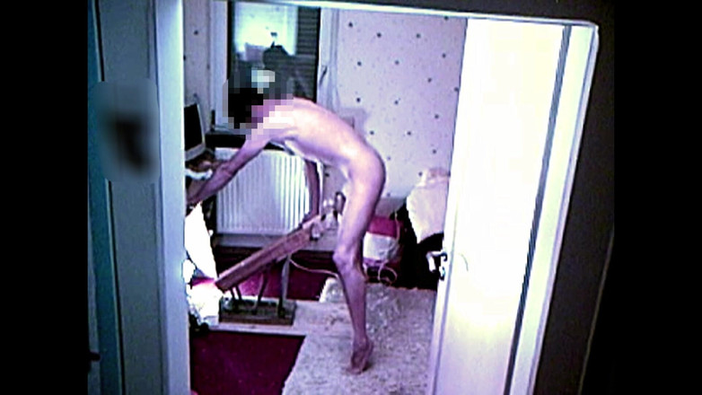 Mark Hannes: Fleshlight Stand šukání masturbace s velkou náloží spermatu