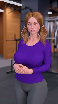 ホットな女の子とのトレーニングレッスンが、バレるまでセックスレッスンに変わった!